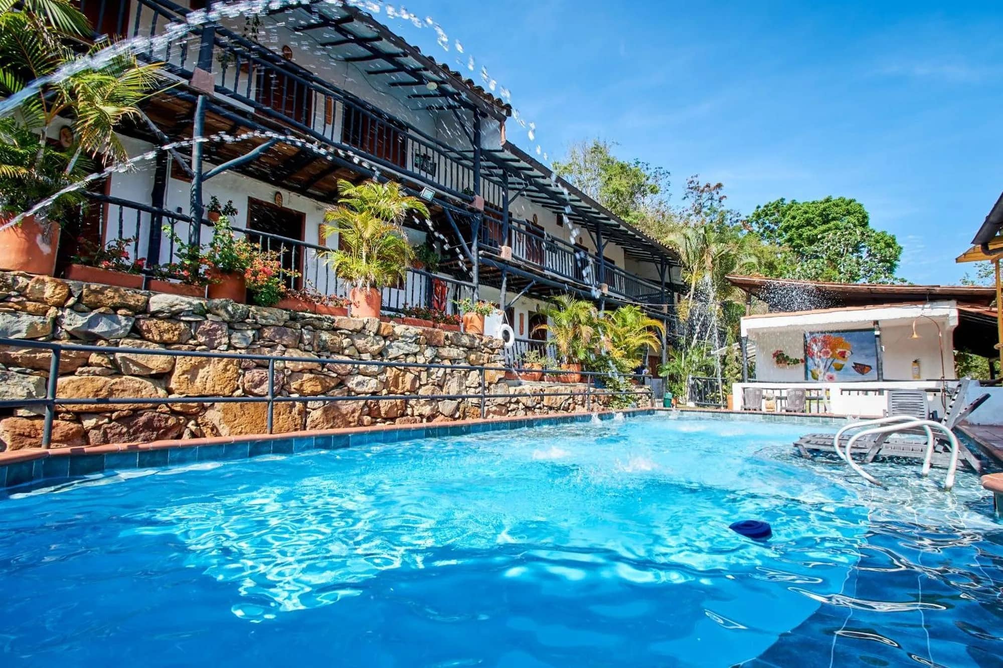 Pool and garden terraces at Hotel Terrazas de la Candelaria